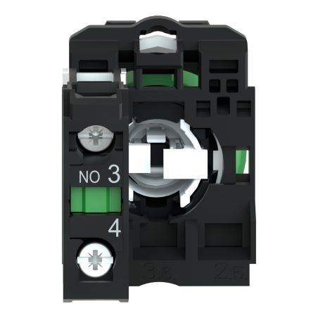 XB5AD21 Schneider - Harmony XB5 - bouton tournant manette - Ø22 - 2 positions fixes - noir - 1NO