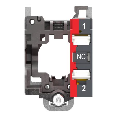 ZB4BZ1025 Schneider - Harmony XB4 - corps de bouton - 1NF - raccordement bornes push in
