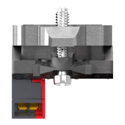 ZB4BZ1025 Schneider - Harmony XB4 - corps de bouton - 1NF - raccordement bornes push in