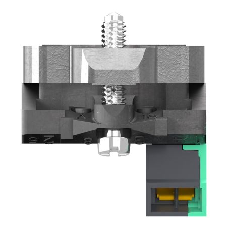 ZB4BZ1015 Schneider - Harmony XB4 - corps de bouton - 1NO - raccordement bornes push in