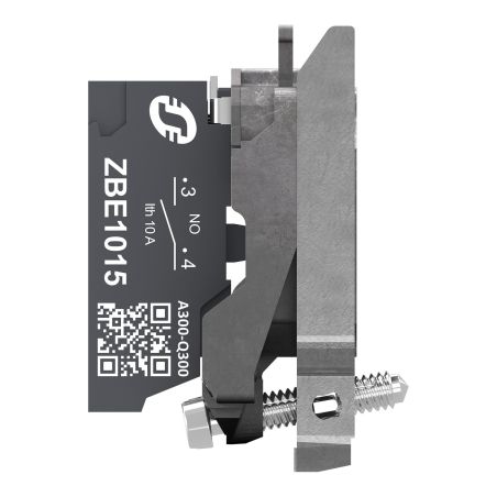 ZB4BZ1015 Schneider - Harmony XB4 - corps de bouton - 1NO - raccordement bornes push in