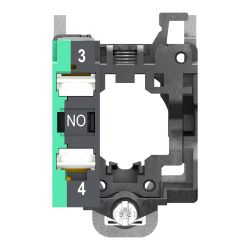 ZB4BZ1015 Schneider - Harmony XB4 - corps de bouton - 1NO - raccordement bornes push in