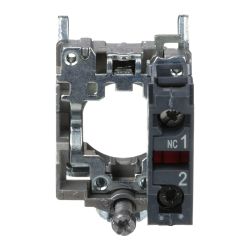 ZB4BZ102 Schneider - Harmony XB4 - corps de bouton - 1NF - raccordement vis-étrier