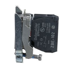 ZB4BZ102 Schneider - Harmony XB4 - corps de bouton - 1NF - raccordement vis-étrier