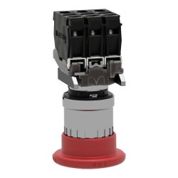 XB4BS84441 Schneider - Harmony XB4 - Bouton arrêt urgence - Ø40 - pousser tourner - 1NO+2NF
