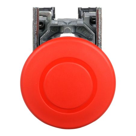 XB4BT845 Schneider - Harmony XB4 - Bouton arrêt urgence - Ø40 - pousser tirer- 1NO+1NF