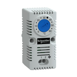 NSYCCOTHO Schneider - Thermostat d'armoire électrique - Contact 1NO - Plage de température 0°C à 60°C
