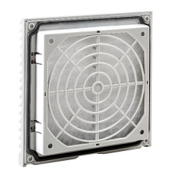 RF123 IDE - Grille de ventilation avec filtre pour armoire électrique - 123x123mm - IP54