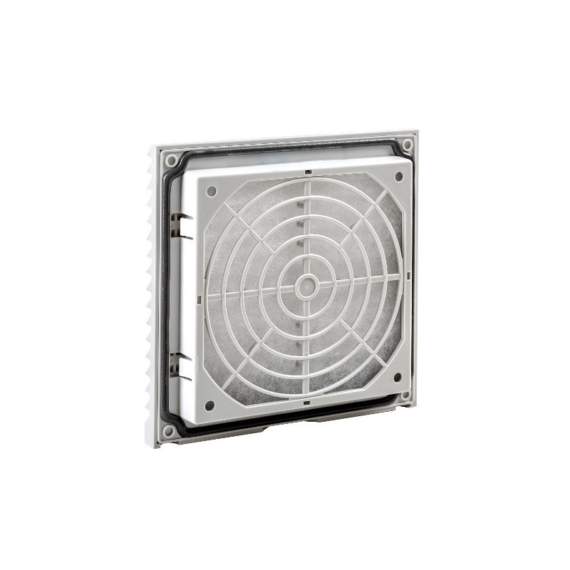 RF123 IDE - Grille de ventilation avec filtre pour armoire électrique - 123x123mm - IP54
