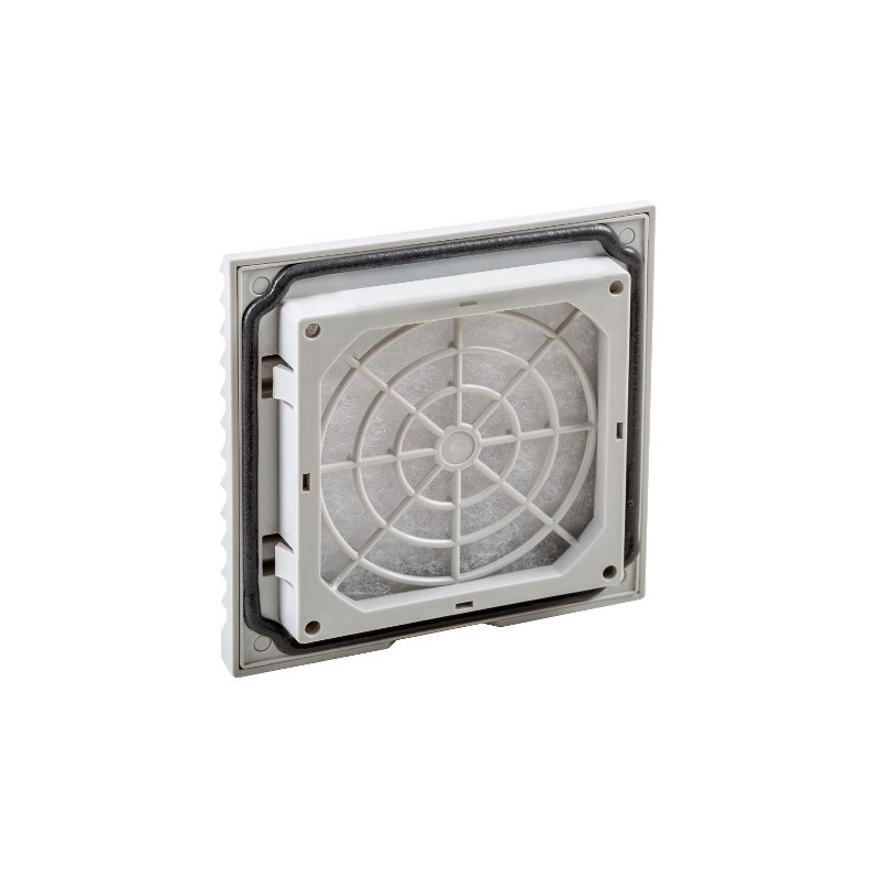 RF93 IDE - Grille de ventilation avec filtre pour armoire électrique - 93x93mm - IP54
