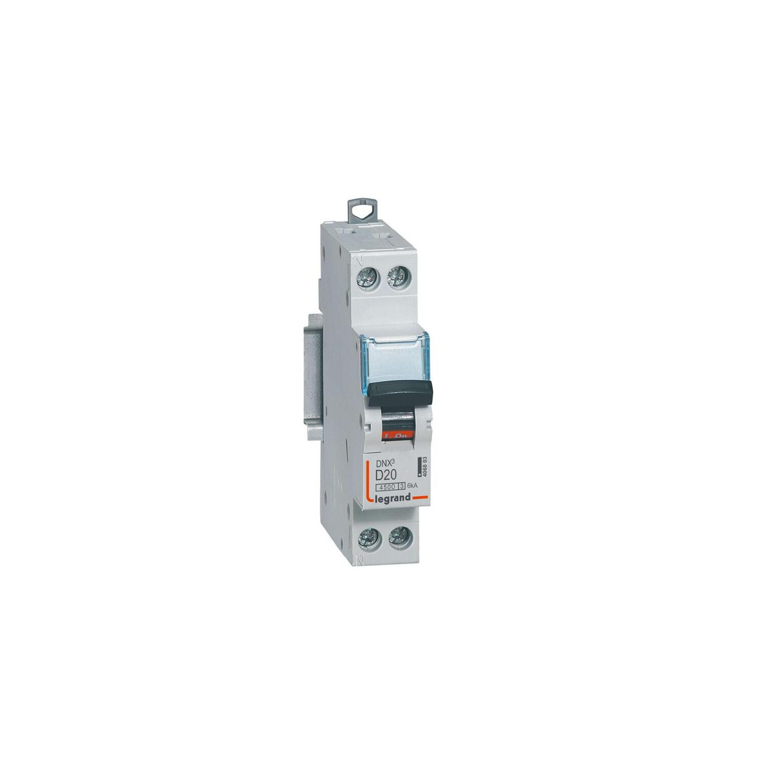 5 Disjoncteurs Legrand 20A Phase+Neutre - Bornes Automatiques, 1 Module - Pour Tableau Électrique