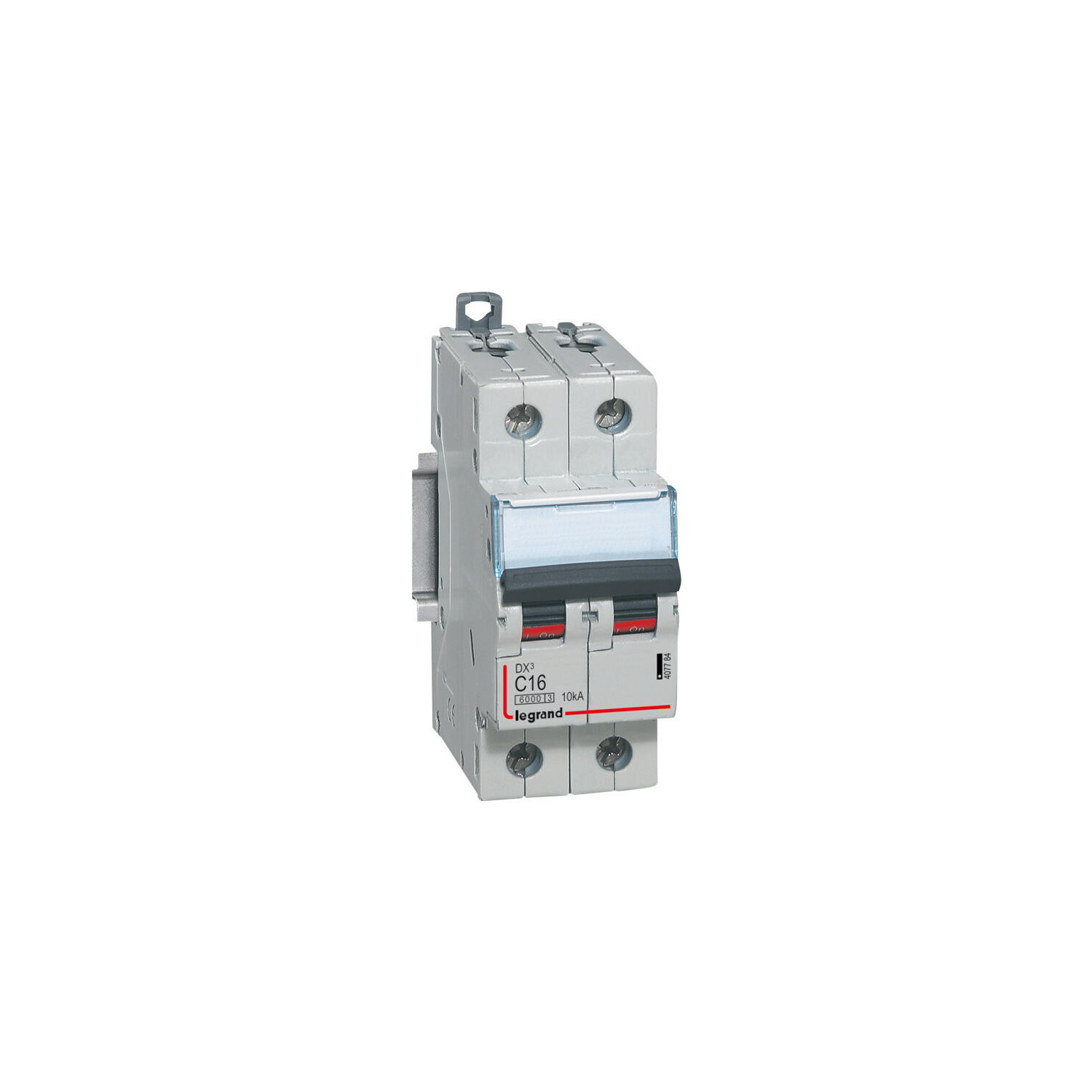 Disjoncteur Hager 2P 16A Courbe C - 400V 10kA Réf NF216 - Occasion Fonctionnel