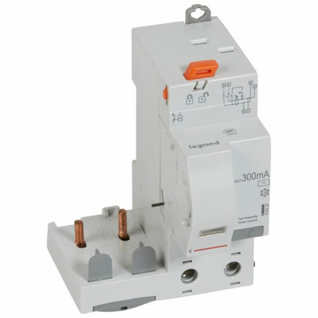 410420 Legrand  Bloc différentiel automatique DX³ - 2P 230V- 63A - type AC 300mA