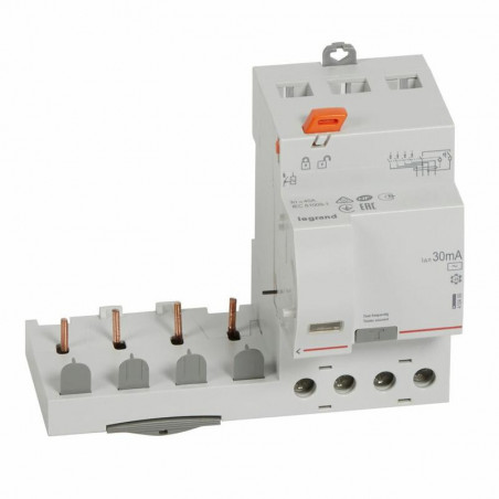 410499 Legrand  Bloc différentiel à vis DX³ - 4P 400V- 40A - type AC 30mA