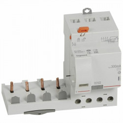 410512 Legrand  Bloc différentiel à vis DX³ - 4P 400V~ - 63A - type AC 300mA