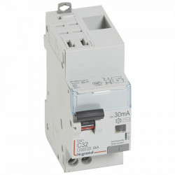 410716 Legrand  Disjoncteur différentiel 32A type AC 30mA - DX³4500 1P+N