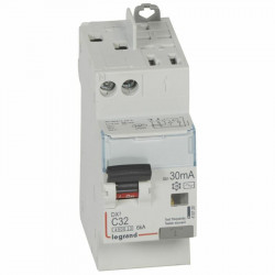 410720 Legrand  Disjoncteur différentiel 32A type AC 30mA - DX³4500 1P+N