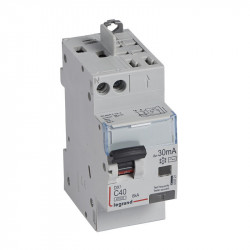 410721 Legrand  Disjoncteur différentiel 40A type AC 30mA - DX³4500 1P+N
