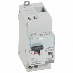 410760 Legrand  Disjoncteur différentiel 10A type F 30mA - DX³4500 1P+N