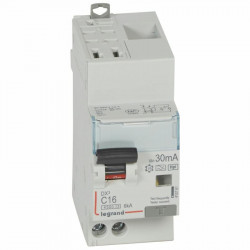 410761 Legrand  Disjoncteur différentiel 16A type F 30mA - DX³4500 1P+N