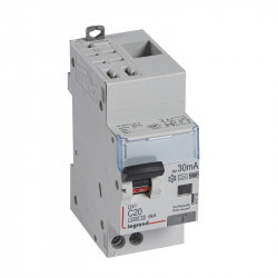 410762 Legrand  Disjoncteur différentiel 20A type F 30mA - DX³4500 1P+N