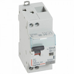 410782 Legrand  Disjoncteur différentiel  2A 30mA type AC 1P+N DX³6000 10kA