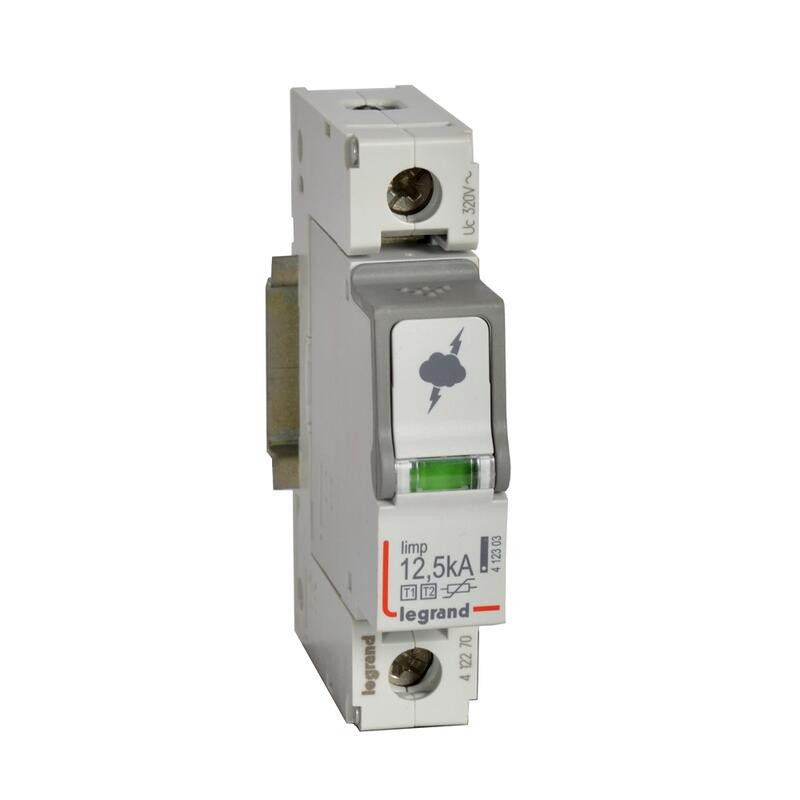 412270 Legrand - Parafoudre unipolaire de type 2  - 60kA - report de signalisation
