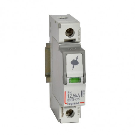412270 Legrand - Parafoudre unipolaire de type 2  - 60kA - report de signalisation