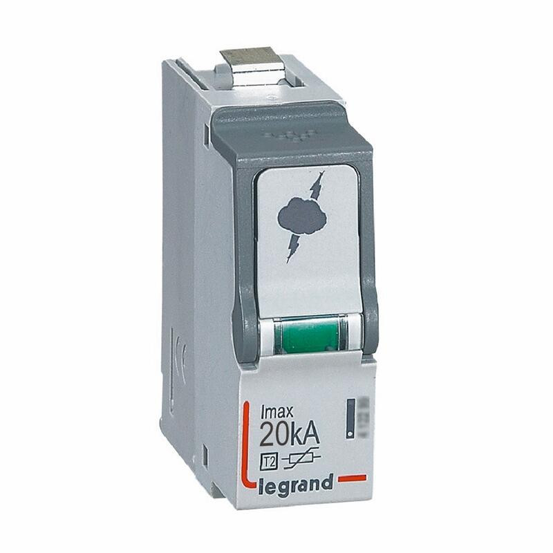 412297 Legrand - Cartouche pour Parafoudre unipolaire de type 2 - 20kA