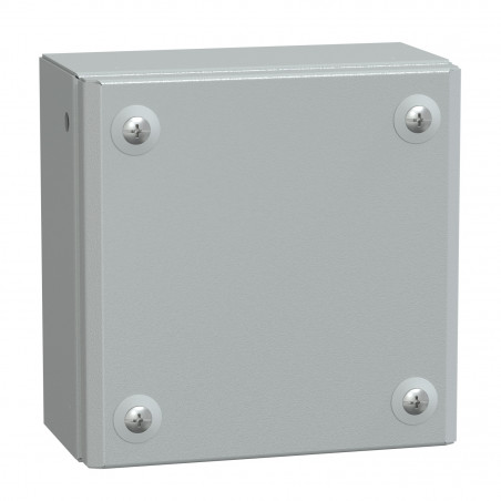 NSYMM11SB Schneider Spacial SBM - boite étanche IP66 en acier 150x150x80mm - couvercle plein