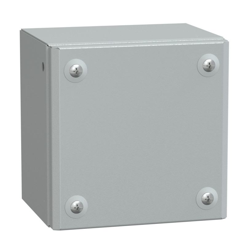 NSYMM11SB Schneider Spacial SBM - boite étanche IP66 en acier 150x150x120mm - couvercle plein