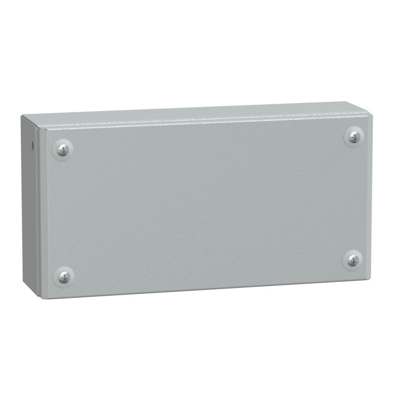 NSYMM23SB Schneider Spacial SBM - boite étanche IP66 en acier 200x300x80mm - couvercle plein