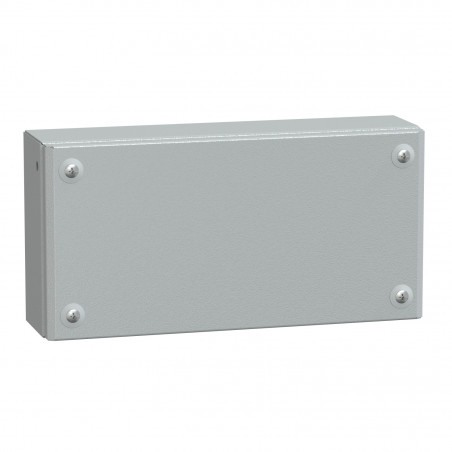 NSYMM23SB Schneider Spacial SBM - boite étanche IP66 en acier 200x300x80mm - couvercle plein