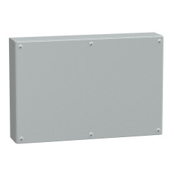 NSYMM46SB Schneider Spacial SBM - boite étanche IP66 en acier 400x600x120mm - couvercle plein