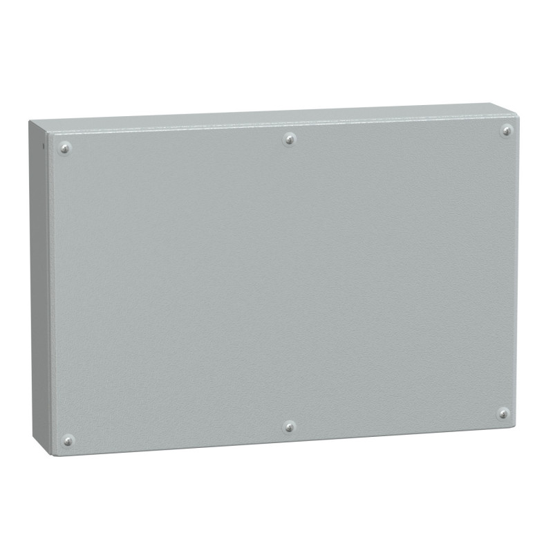 NSYMM46SB Schneider Spacial SBM - boite étanche IP66 en acier 400x600x120mm - couvercle plein