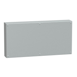 NSYMM48SB Schneider Spacial SBM - boite étanche IP66 en acier 400x80mx120mm - couvercle plein