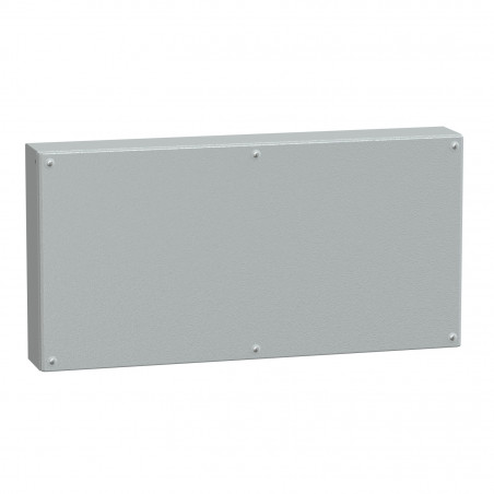 NSYMM48SB Schneider Spacial SBM - boite étanche IP66 en acier 400x80mx120mm - couvercle plein