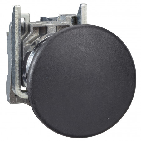 XB4BC21 Schneider - bouton poussoir à impulsion coup de poing noir Ø40 - 1NO - vis - Harmony XB4