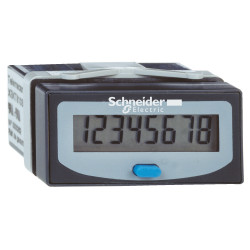 XBKH81000033E Schneider Zelio Count - compteur horaire - affichage LCD 8 digits - batterie lithium Harmony