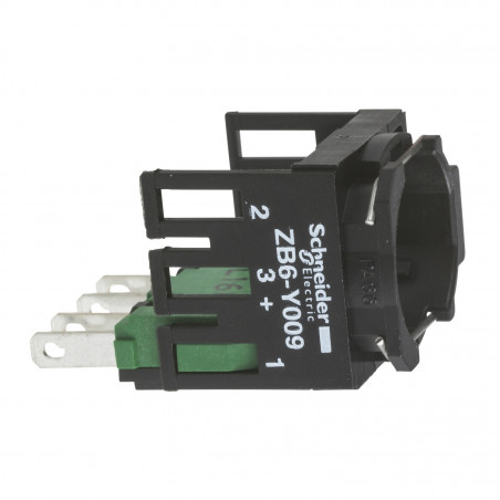 ZB6Z5B Schneider - corps pour bouton - Ø16mm - 1O+1F - Harmony