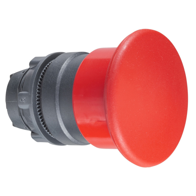 ZB5AC4 Schneider  tête de coup de poing arrêt d'urgence Ø 40 mm - Ø22 - rouge - Harmony