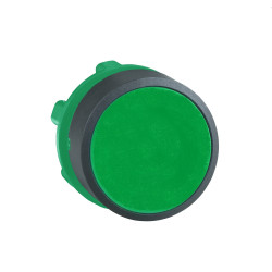 ZB5AA3 Schneider - tête bouton poussoir - affleurant - Ø22 - vert - Harmony