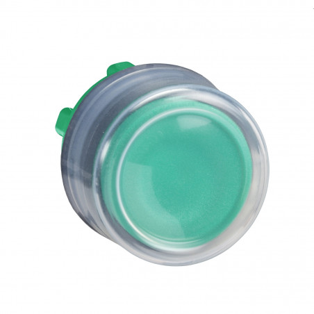 ZB5AP3 Schneider  tête de bouton poussoir + capuchon IP69K - Ø22 - vert - Harmony
