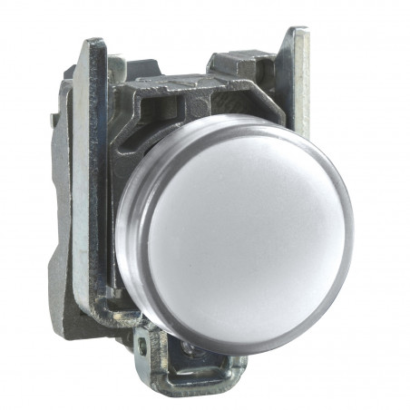 XB4BVB1 Schneider - voyant lumineux LED - Ø22 - blanc - 24V - à vis - Harmony XB4