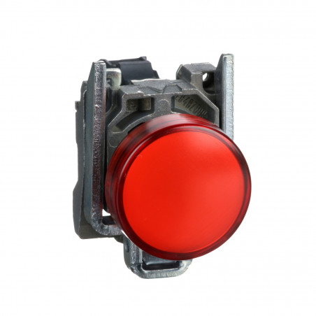 XB4BVB4 Schneider - voyant lumineux LED - Ø22 - rouge - 24V - à vis - Harmony XB4