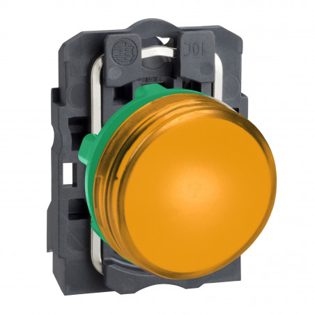 XB5AVM5 Schneider - voyant lumineux LED - Ø22 - orange - 230V - à vis - Harmony XB5