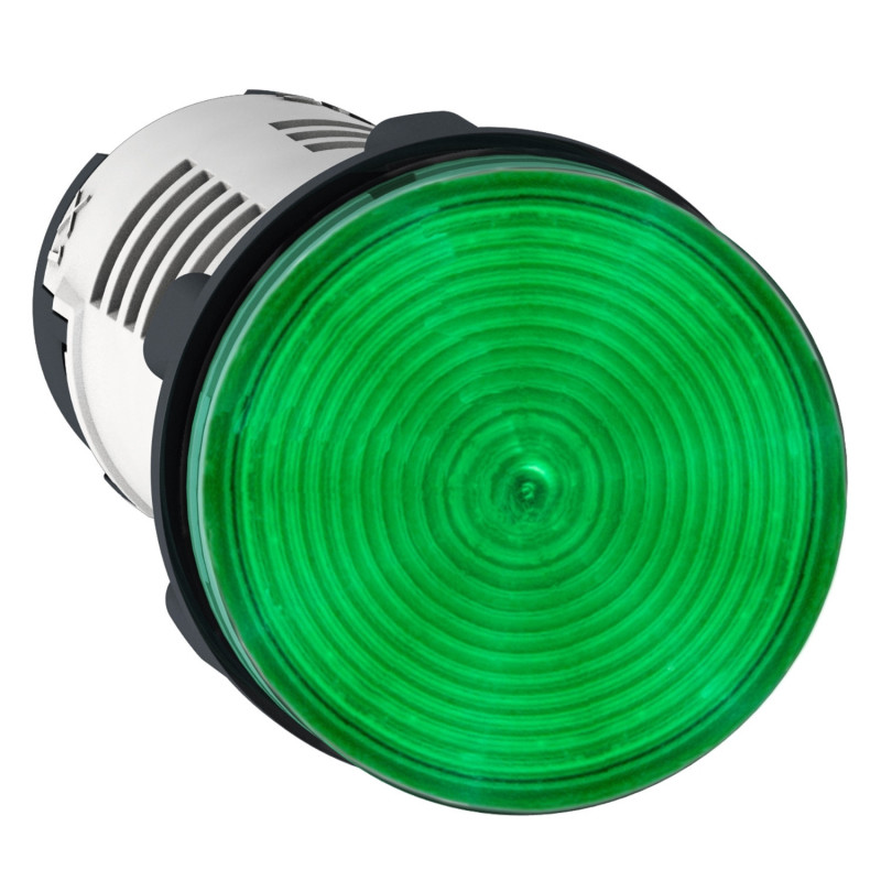 XB7EV03BP Schneider - Voyant lumineux 24V vert - Ø22 Monobloc - étanche IP65 - Harmony XB7