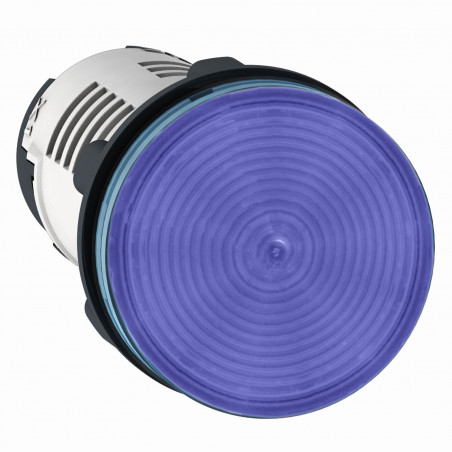 XB7EV06MP Schneider - Voyant 220V bleu - Ø22 Monobloc - étanche IP65 - Harmony XB7