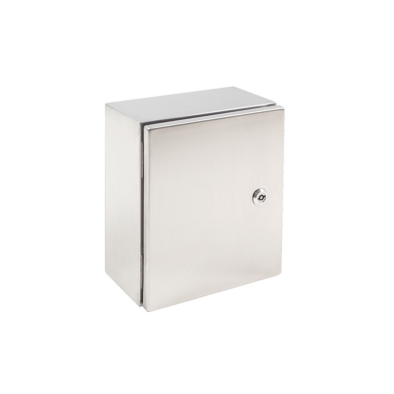Armoire électrique INOX 316L étanche IP66 - 400x300x200 - plaque fournie - Argenta IDE