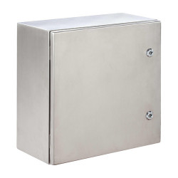 Armoire électrique INOX 316L étanche IP66 - 500x400x200 - plaque fournie - Argenta IDE